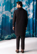 BLACK-BLENDED-KURTA TROUSER - (KSW24-011)