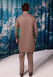 W-STONE-BLENDED-KURTA SHALWAR - (KSW24-014)