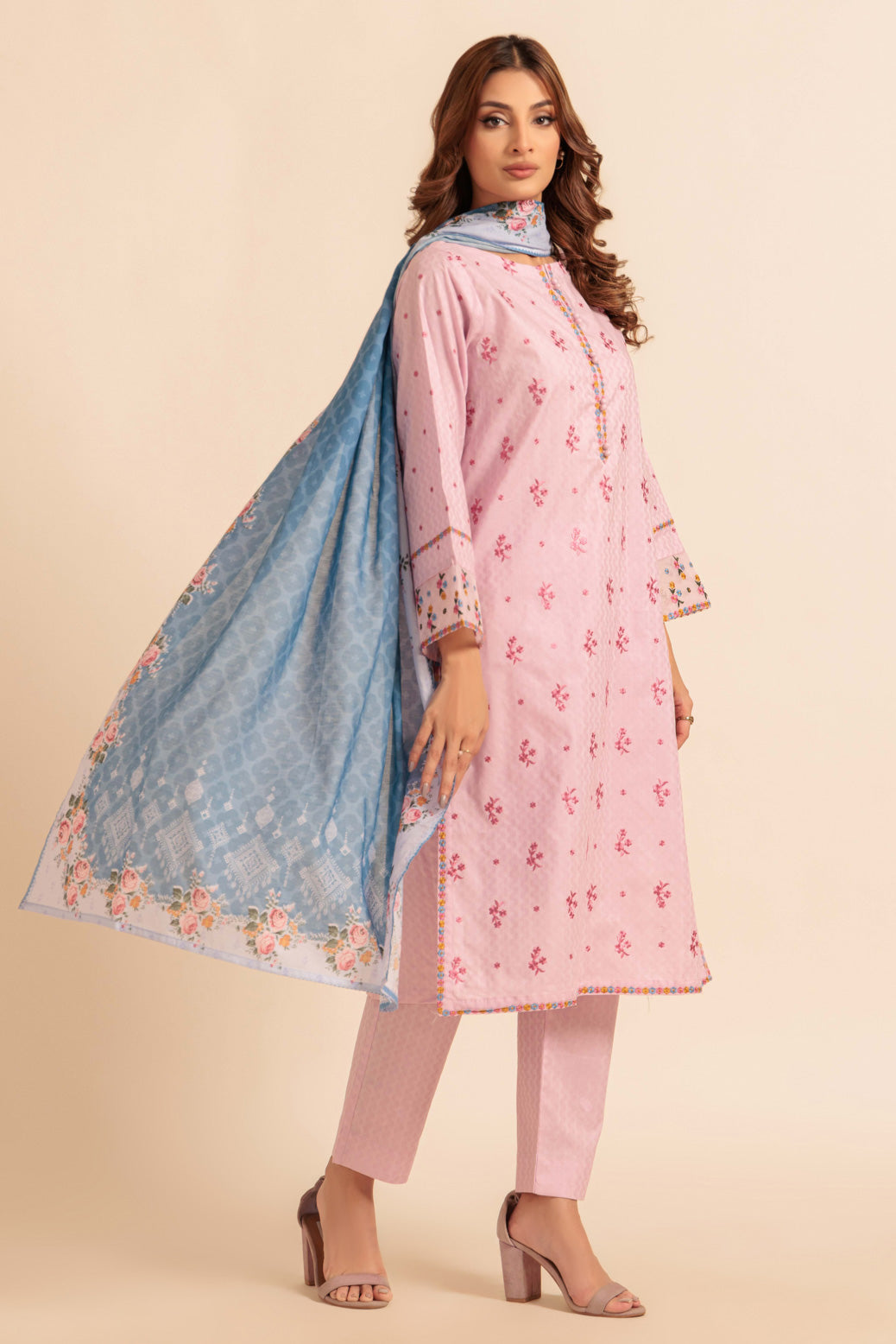 PINK-JACQUARD-3 PIECE (PWS1243P10)