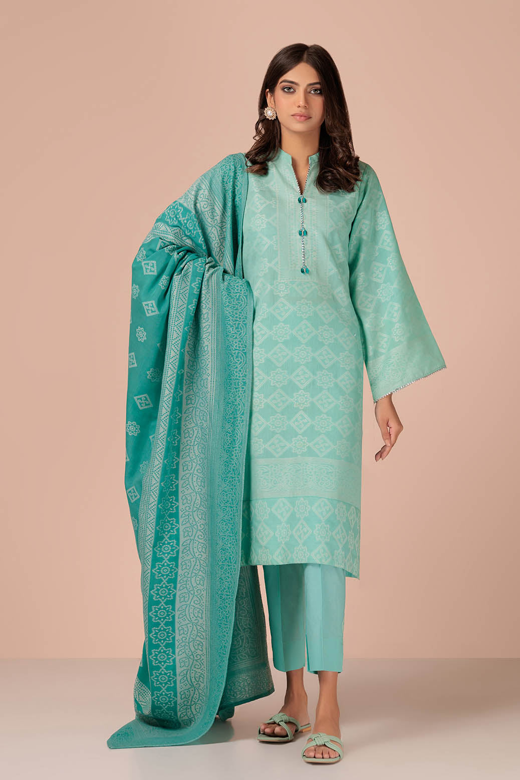 AQUA-JACQUARD-3 PIECE (RBN233P24A)