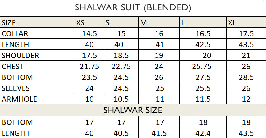 S-SRPENT-BLENDED-SHALWAR SUIT - (GSBR24-003)