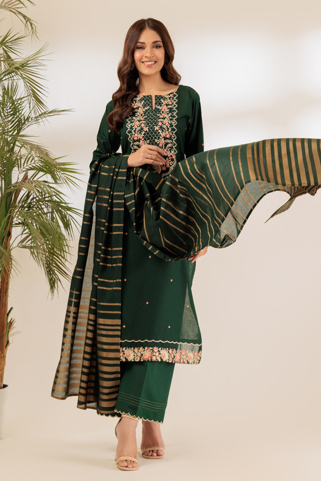 GREEN-CAMBRIC-3 PIECE (SS1243P21)