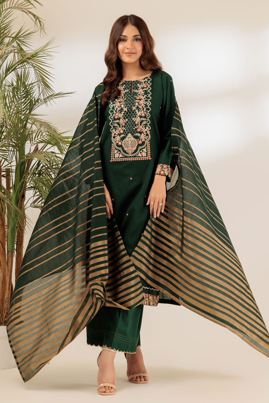 GREEN-CAMBRIC-3 PIECE (SS1243P21)