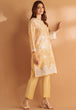 YELLOW-SHIMMERY-2 PIECE (SS2242P54)