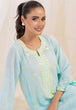 TURQUOISE-DYED-2 PIECE (SS6242P03)