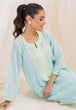 TURQUOISE-DYED-2 PIECE (SS6242P03)