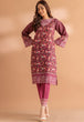 MAROON-SHIMMERY-2 PIECE (SS6242P13)
