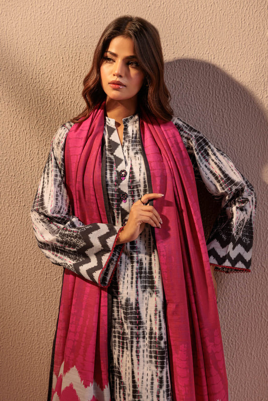 BLACK-KHADDAR-3 PIECE (WS6243P02)