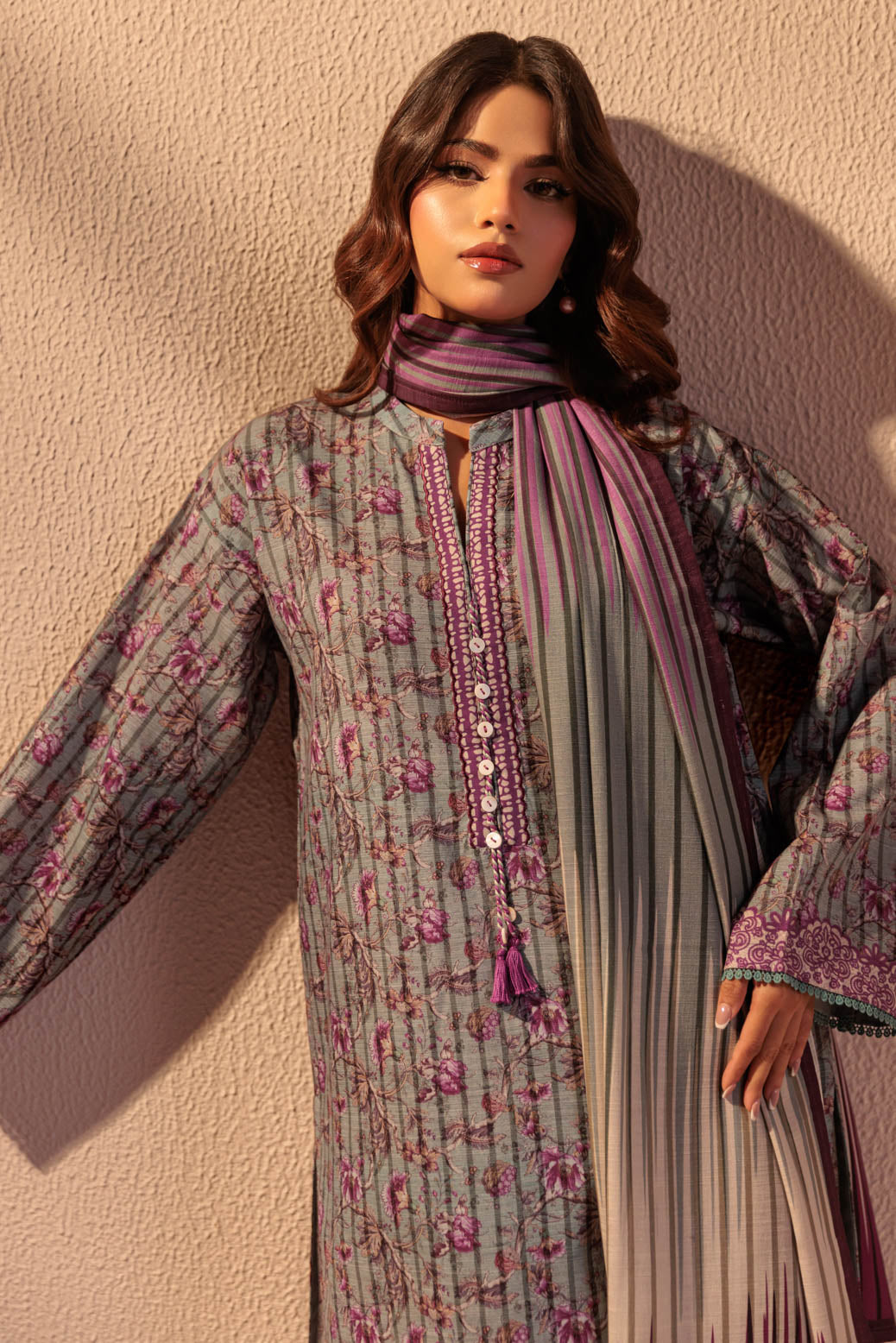 GREY-KHADDAR-3 PIECE (WS6243P12)