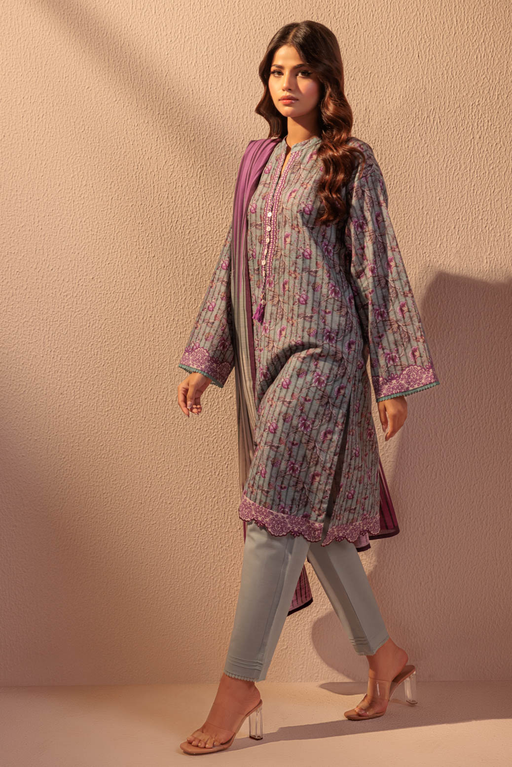 GREY-KHADDAR-3 PIECE (WS6243P12)